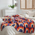 Charger l'image dans la visionneuse de la galerie, Arc en ciel / 130 x 160 cm Plaid Arc en Ciel