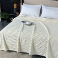 Charger l'image dans la visionneuse de la galerie, Beige / 100 x 150 cm Plaid Couvre Lit
