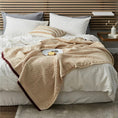 Charger l'image dans la visionneuse de la galerie, Beige / 130 x 160 cm Plaid Chaud Hiver Laine
