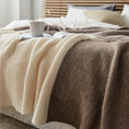 Charger l'image dans la visionneuse de la galerie, Beige / 130 x 160 cm Plaid Grand Luxe