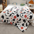 Charger l'image dans la visionneuse de la galerie, Blanc / 130 x 160 cm Plaid Halloween