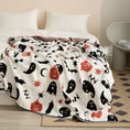 Charger l'image dans la visionneuse de la galerie, Blanc / 130 x 160 cm Plaid Halloween