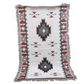 Charger l'image dans la visionneuse de la galerie, Blanc / 90 x 150 cm Plaid Indien