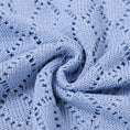Charger l'image dans la visionneuse de la galerie, Bleu / 80 x 100 cm Plaid Bébé Bleu