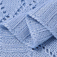 Charger l'image dans la visionneuse de la galerie, Bleu / 80 x 100 cm Plaid Bébé Bleu