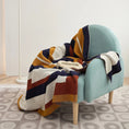 Charger l'image dans la visionneuse de la galerie, Brique / 130 x 160 cm Plaid Artisanal Coton
