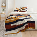 Charger l'image dans la visionneuse de la galerie, Brique / 130 x 160 cm Plaid Artisanal Coton