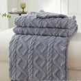 Charger l'image dans la visionneuse de la galerie, Gris / 200x230cm Plaid Sherpa