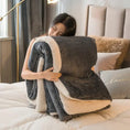 Charger l'image dans la visionneuse de la galerie, Gris Foncé / 100 x 150 cm Plaid Polaire Gris