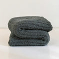 Charger l'image dans la visionneuse de la galerie, Gris Foncé / 130 x 160 cm Plaid Microfibre