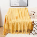 Charger l'image dans la visionneuse de la galerie, Jaune / 130 x 170 cm Plaid Gaufré