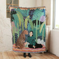 Charger l'image dans la visionneuse de la galerie, Leopard / 130 x 160 cm Plaid Jungle