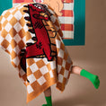 Charger l'image dans la visionneuse de la galerie, Orange / 130 x 160 cm Plaid Dragon Enfant