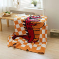 Charger l'image dans la visionneuse de la galerie, Orange / 130 x 160 cm Plaid Dragon Enfant