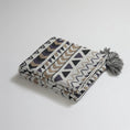 Charger l'image dans la visionneuse de la galerie, #Plaid Canapé Motif Ethnique gray / 130x160cm