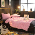 Charger l'image dans la visionneuse de la galerie, Plaid Fourrure Rose Poudré