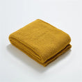 Charger l'image dans la visionneuse de la galerie, #Plaid Style Nordique Pour Canapé Jaune / 130 x 160 cm