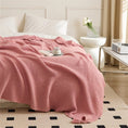 Charger l'image dans la visionneuse de la galerie, #Plaid Uni Rose / 70 x 100 cm