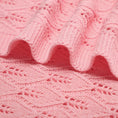 Charger l'image dans la visionneuse de la galerie, Rose / 100 x 80 cm Plaid Bébé Rose