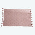 Charger l'image dans la visionneuse de la galerie, Rose / 130 x 160 cm Plaid en Tricot