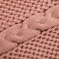 Charger l'image dans la visionneuse de la galerie, Rose / 130 x 160 cm Plaid Rose Tricot