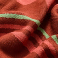 Charger l'image dans la visionneuse de la galerie, Rouge / 130 x 160 cm Plaid Ethnique Rouge