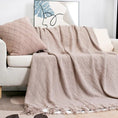 Charger l'image dans la visionneuse de la galerie, Taupe / 60 x 150cm Plaid Taupe
