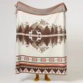 Charger l'image dans la visionneuse de la galerie, Terracotta / 130 x 160 cm Plaid Montagne