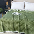 Charger l'image dans la visionneuse de la galerie, Vert / 100 x 150 cm Plaid Couvre Lit