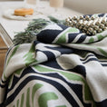 Charger l'image dans la visionneuse de la galerie, Vert / 130 x 160 cm Plaid Ethnique Vert