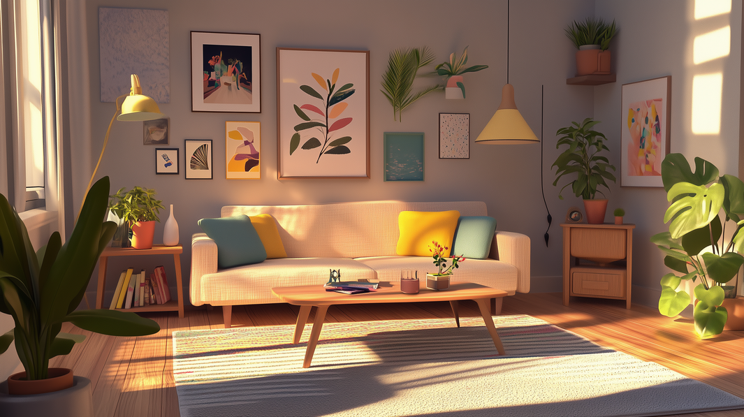 deco salon scandinave