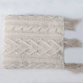 Beige / 130 x 160 cm Plaid Luxe