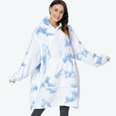 Blanc Sweat Plaid Adulte