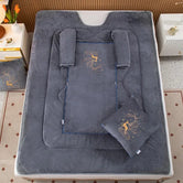 Gris / 120 x 160 cm Sweat Plaid Géant