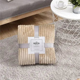 Kaki / 180 x 200cm Plaid Polaire 180 x 200