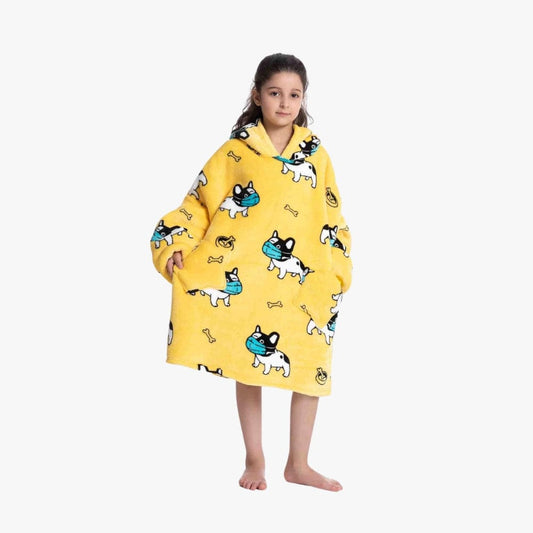 Mask Dog Sweat Plaid Ado Fille