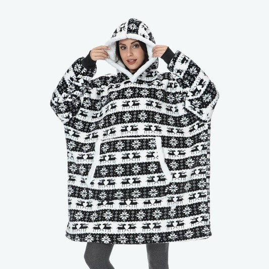 Noir Sweat Plaid Noël