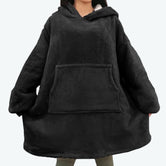 Noir Sweat Plaid Oversize