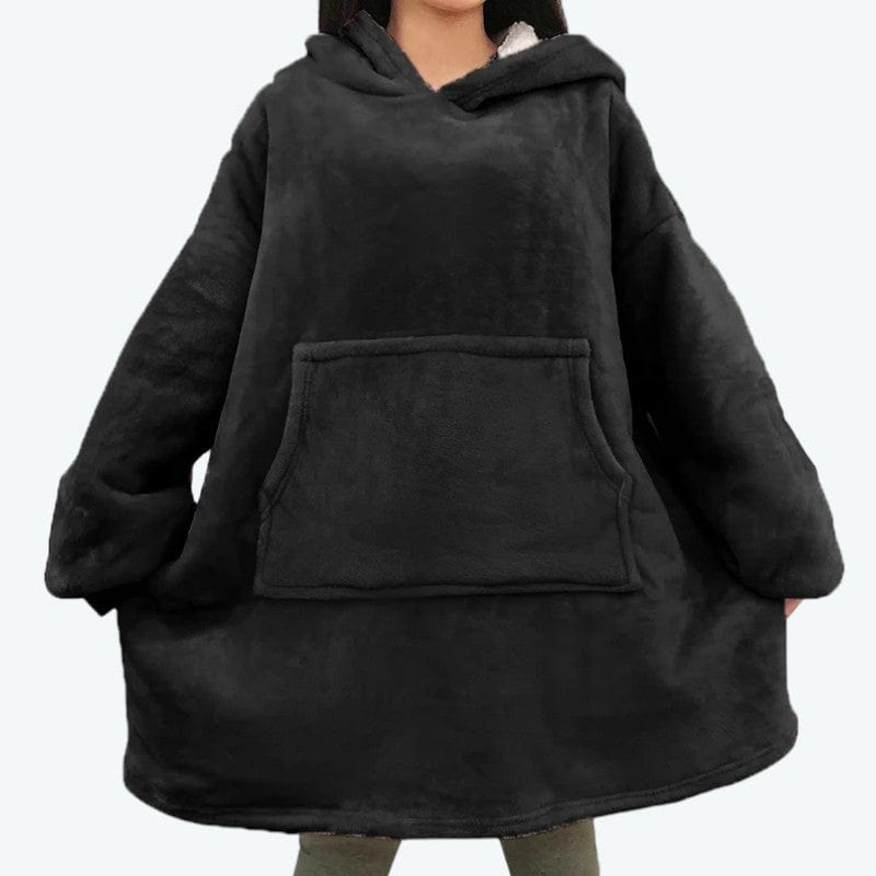 Noir Sweat Plaid Oversize