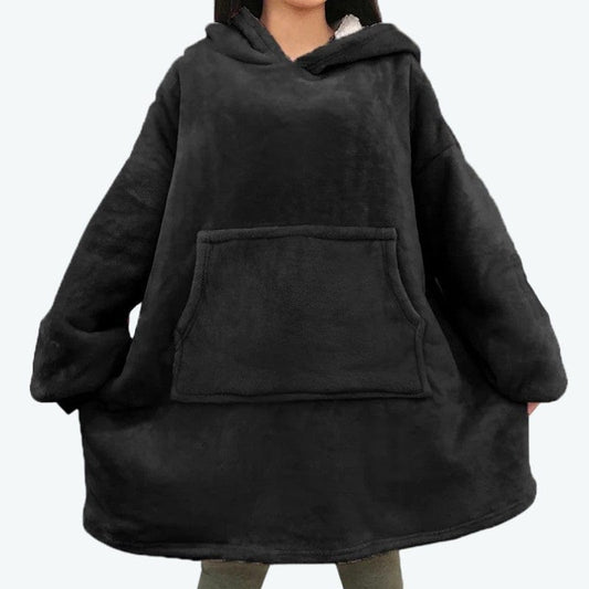 Noir Sweat Plaid Oversize