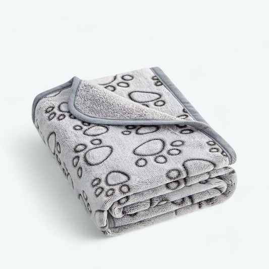 Plaid Canapé Chien Gris / 40 x 60 cm