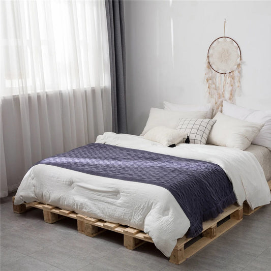 #Plaid Canapé Coloré dark blue / 80x240cm