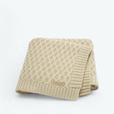 Plaid Doux Bébé Beige / 70 x 90 cm