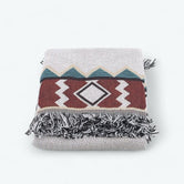 Plaid Indien Blanc / 90 x 150 cm