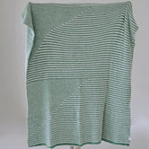 #Plaid Motif Nordique Vert / 130 x 160 cm