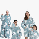 Polar Bear / Bébé - 60cm Sweat Plaid Animal