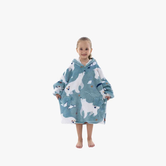 Polar Bear Sweat Plaid Bébé