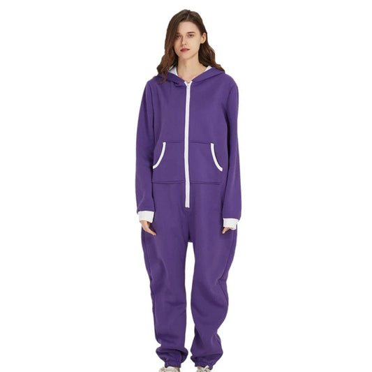 Purple / S Pyjama Sweat Plaid