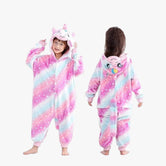 Rose / 85-105 cm Sweat Plaid Enfant Licorne