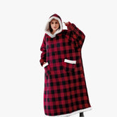 Rouge / Standart Sweat Plaid Carreaux